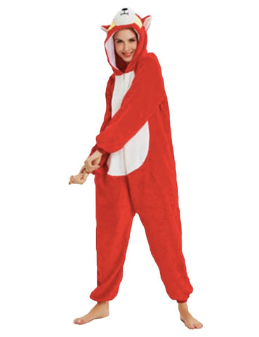 Combinaison Pyjama Chien Femme Rouge