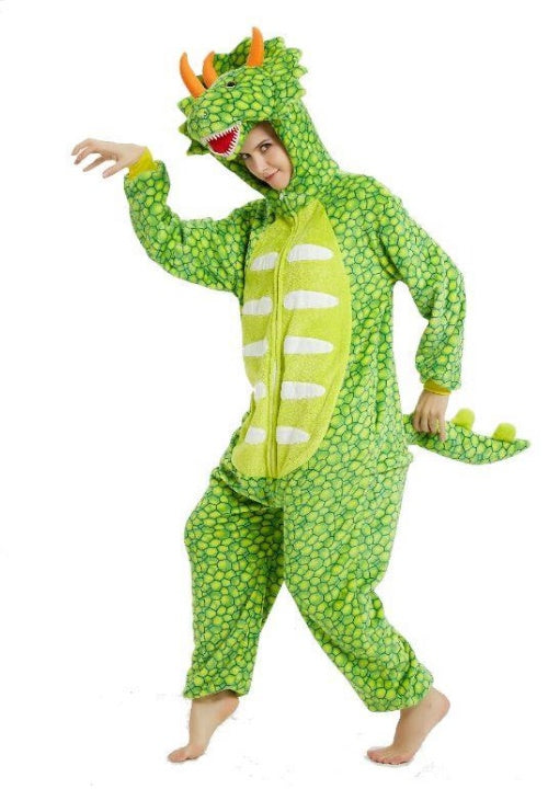 Combinaison Pyjama Dinosaure Triceratops - Main Image