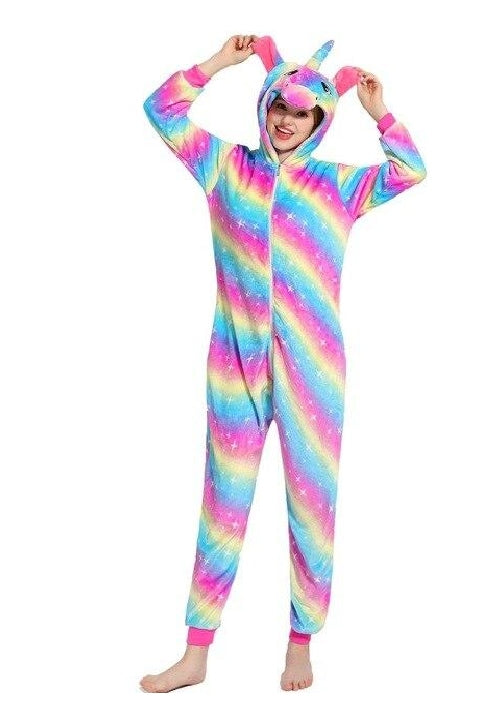 Combinaison pyjama 'licorne' - multicolore - Kiabi - 20.80€