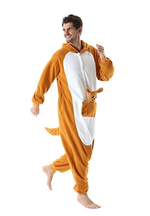 Combinaison Pyjama Homme Kangourou