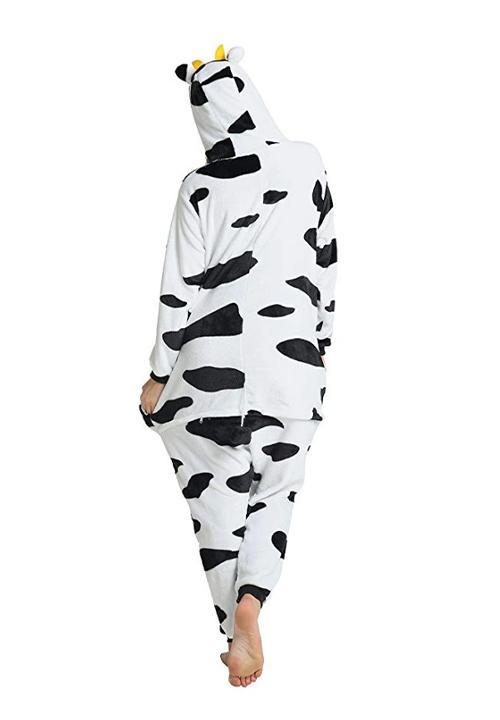 PYJAMA ADULTE KIGURUMI ENVOI DE FRANCE VACHE COMBINAISON ANIMAL ANIMAUX