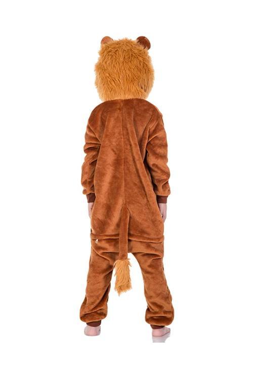 Combinaison Pyjama Lion Enfant Kigurumi Party - Main Image