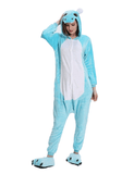 Pyjama Kigurumi Adulte Hippopotame Bleu