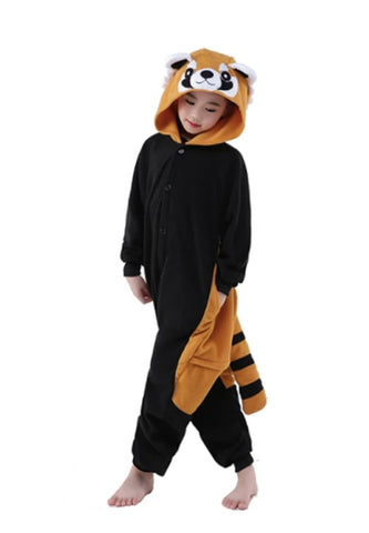 Pyjama Enfant Kigurumi Cosplay Cartoon à Capuche Metaparty - Flanelle Douce