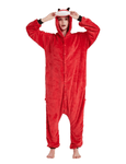 Kigurumi Adulte Taureau Rouge