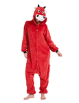 Kigurumi Adulte Taureau Rouge